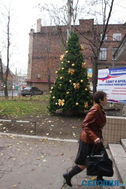 В Донецке началась новогодняя истерия (фото)
