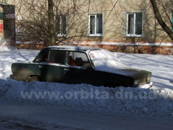 Улицы Красноармейска опустели из-за сильных морозов (фото)