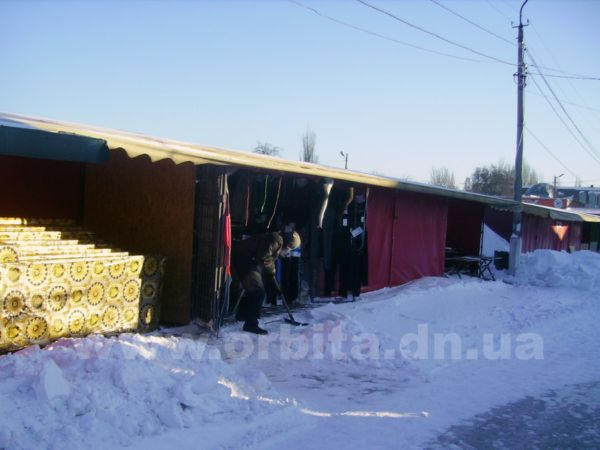 Улицы Красноармейска опустели из-за сильных морозов (фото)