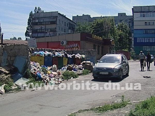 Димитров утопает в мусоре (фото, видео)