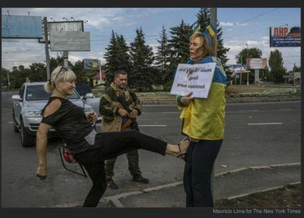 Донецк продолжает шокировать своей бесчеловечностью (фото, видео)