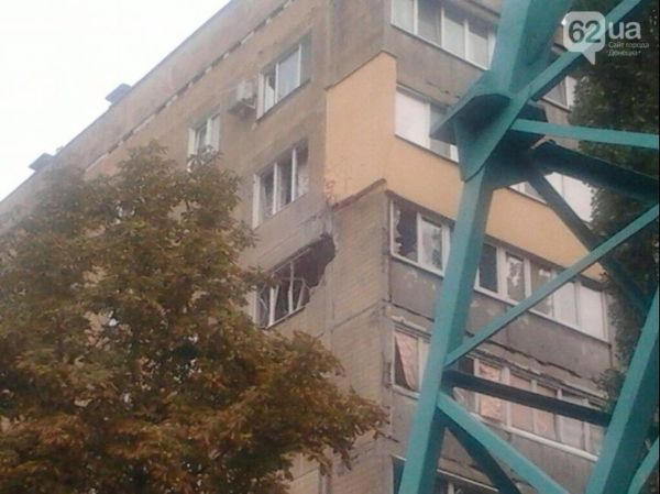 Разрушительный день для Донецка (фото)