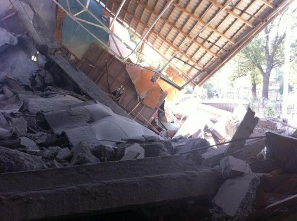 Разрушительный четверг для Донецка (фото, видео)