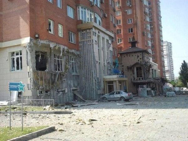 Очередные сутки военных действий в Донецке (фото, видео)