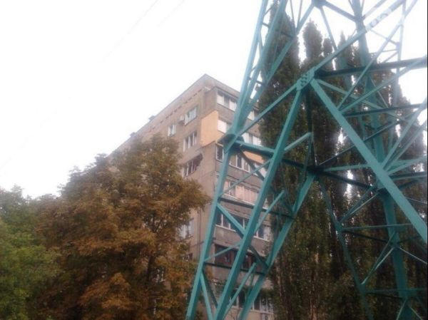 Разрушительный день для Донецка (фото)