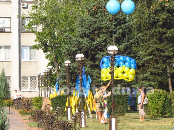 Празднование Дня независимости Украины в Красноармейске (фото, видео)