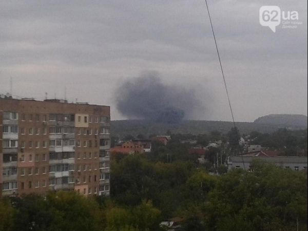 Несмотря на два перемирия боевые действия в Донецке не прекращаются (фото)