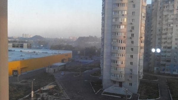 8 октября принесло Донецку очередные разрушения и смерти мирных жителей (фото, видео)