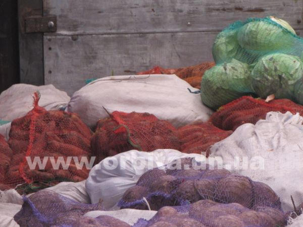 В Красноармейск для переселенцев доставили 20 тонн овощей из Тернополя (фото, видео)