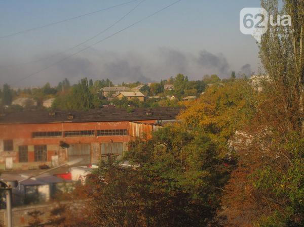 "Кровавая" среда в Донецке (фото, видео)