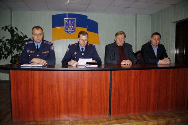 В Селидово представили нового начальника горотдела милиции (фото)