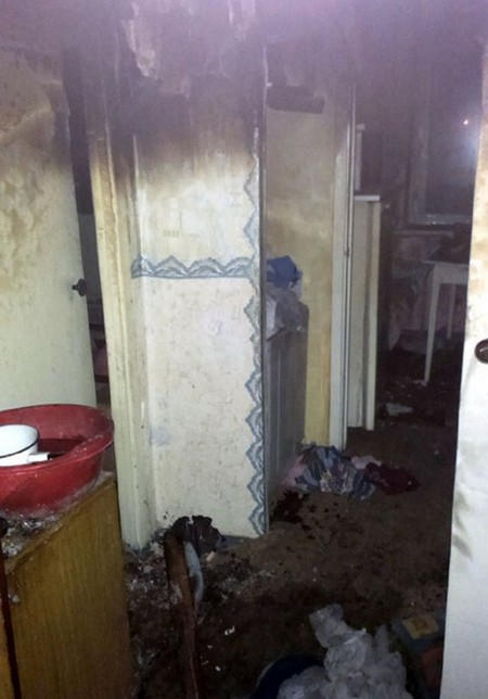 В Доброполье 8-летний ребенок погиб в огненной ловушке (фото)
