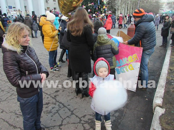 Открытие главной новогодней елки в Красноармейске (фото, видео)