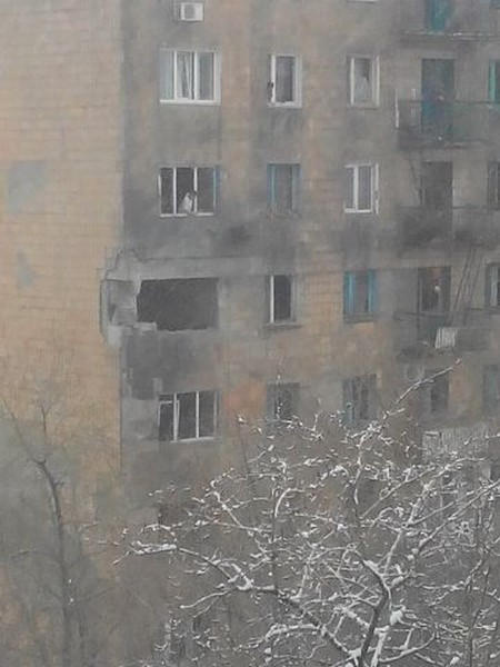 "Адские" сутки в Донецке