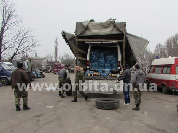 В Красноармейск прибыла гуманитарная помощь для бойцов на передовой