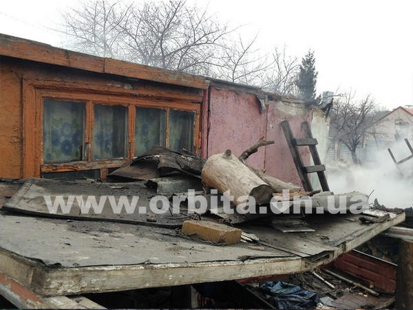 Житель Димитрова поджег собственный дом и пытался покончить жизнь самоубийством