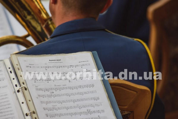 В Красноармейске зажигал военный оркестр (фото, видео)
