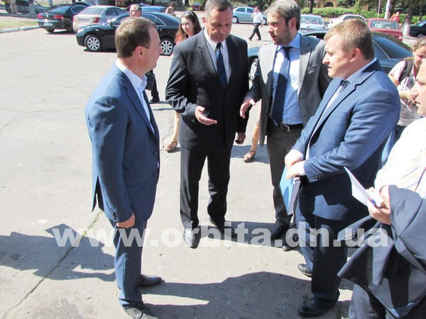 Как в Димитрове встретили министра угольной промышленности