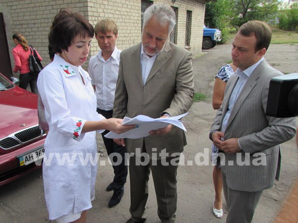 Губернатор Донецкой области посетил Димитров
