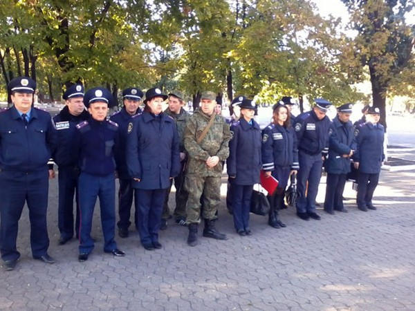Правоохранители провели отработку Селидово и Новогродовки