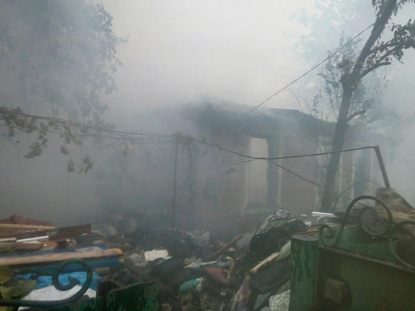 На пожаре в Димитрове обнаружен труп