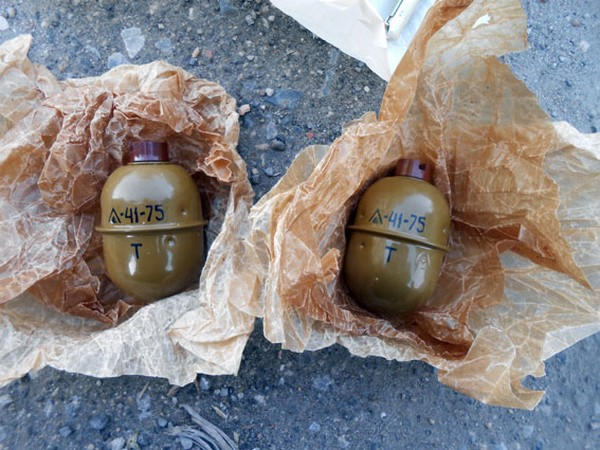 Житель Кураховки вез в Горняк две гранаты