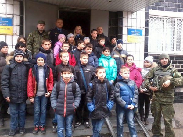 Селидовские школьники узнали, как работает новая полиция