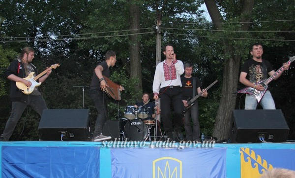Рок-концерт в Селидово собрал жителей и гостей города