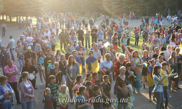 Рок-концерт в Селидово собрал жителей и гостей города
