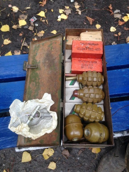 В Селидово выявили военнослужащего с неиссякаемым запасом гранат