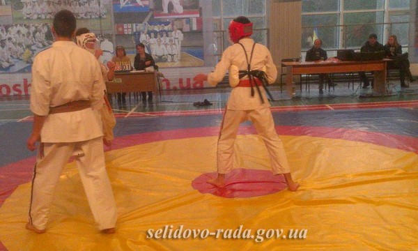 В Селидово прошел открытый турнир по косики каратэ