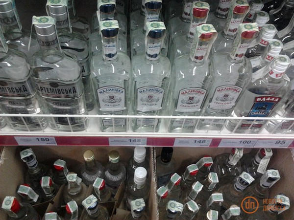 Какой алкоголь продают в супермаркетах «ДНР»