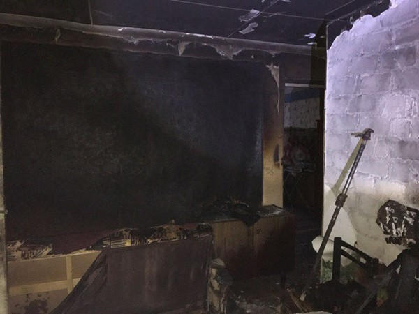 Во время пожара в Украинске погиб мужчина