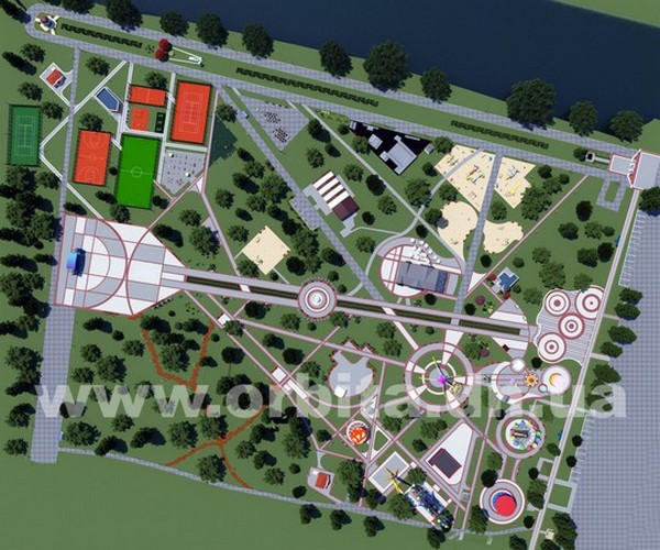 Как будет выглядеть парк «Юбилейный» в Покровске после масштабной реконструкции