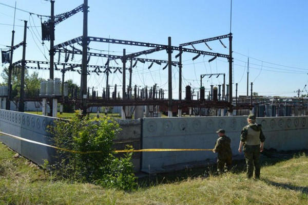В Покровском районе пытались подорвать электроподстанцию