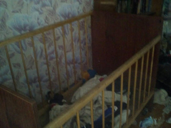 В Покровском районе полицейские обнаружили 10-месячного ребенка, который жил в ужасных условиях
