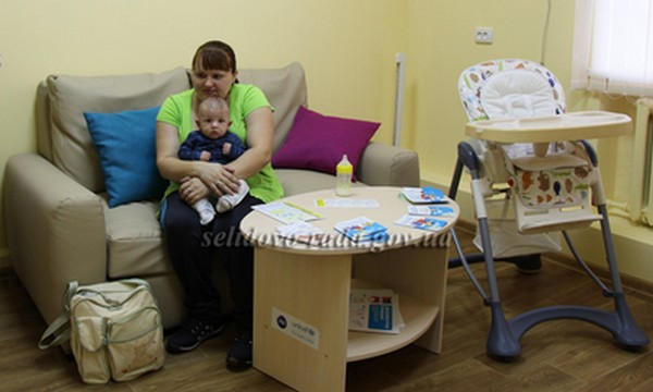 В Селидовской больнице появилась современная родительская комната
