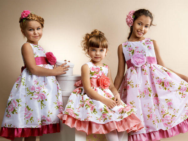 нарядные детские платья для девочек