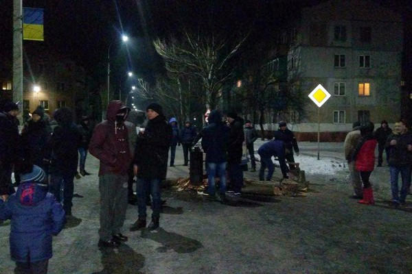 Как проходят вторые сутки шахтерских протестов в Селидово