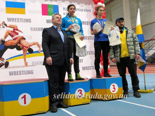 Спортсменка из Селидово завоевала «бронзу» на чемпионате Украины по вольной борьбе