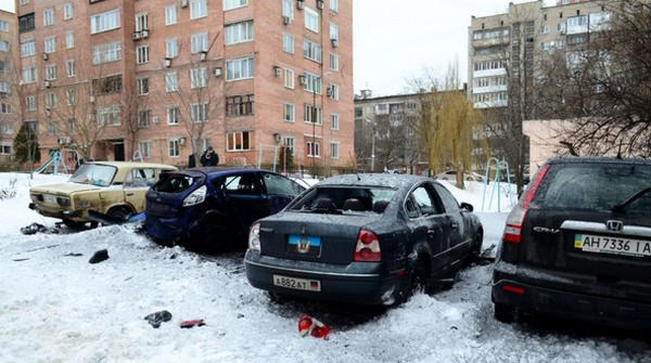 Стали известны подробности взрыва автомобиля в центре оккупированного Донецка
