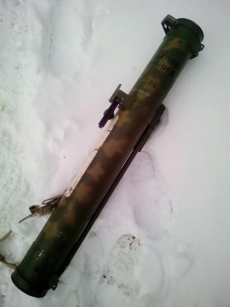 В Покровском районе обнаружен российский огнемет «Шмель»