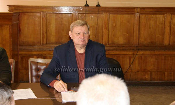 Мэр Селидово встретился с ветеранами АТО