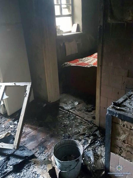Во время пожара в Цукурино пострадали женщина с 5-месячным ребенком