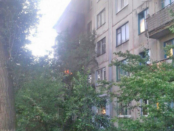 Мусор на балконе стал причиной пожара в мирноградской многоэтажке