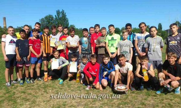 В Украинске прошел городской турнир по футболу