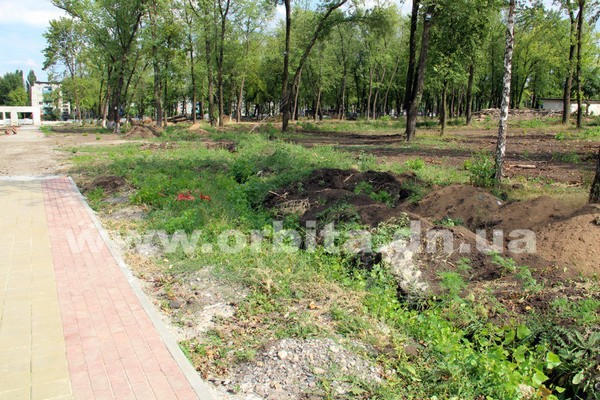 Стало известно, почему приостановлена многомиллионная реконструкция парка «Юбилейный» в Покровске