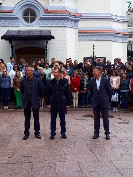 «Болеющий» мэр Покровска засветился на выставке в Киеве