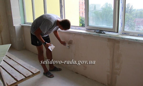 Как продвигается масштабный ремонт школы в Селидово