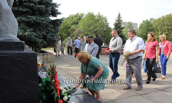 В Селидово отметили 75-ю годовщину освобождения Донбасса